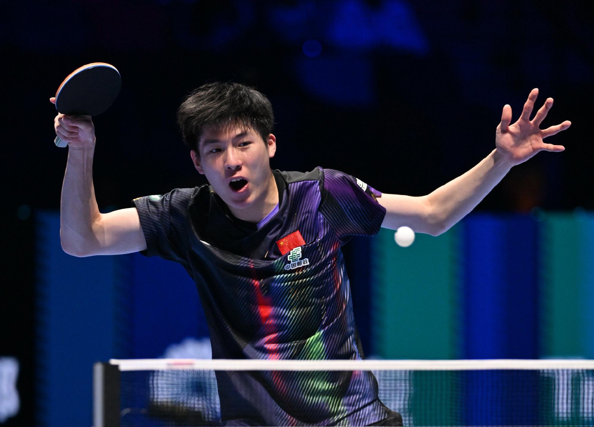 3-0横扫法国名将!国乒19岁1米86新星大闪耀:追赶王楚钦林诗栋